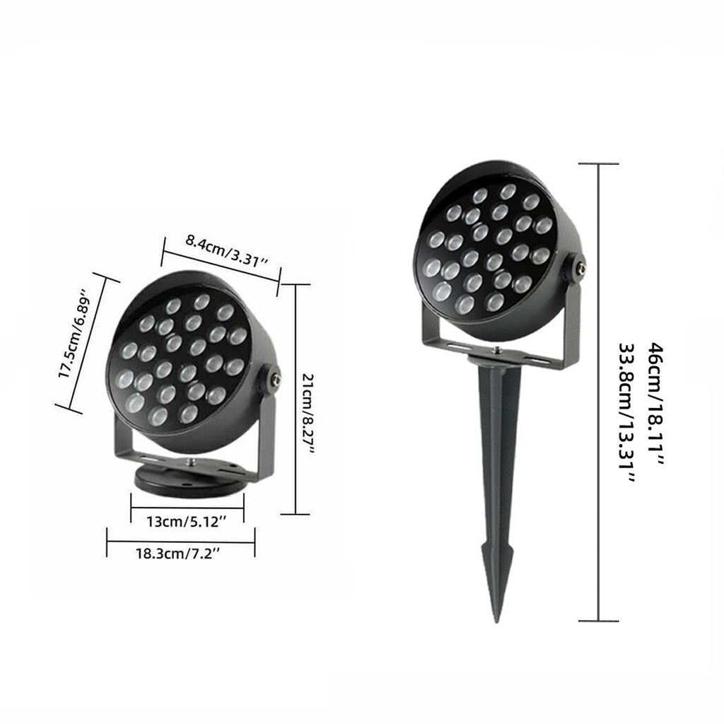 DC24V Outdoor Waterproof LED Spot Lights Trees Lights