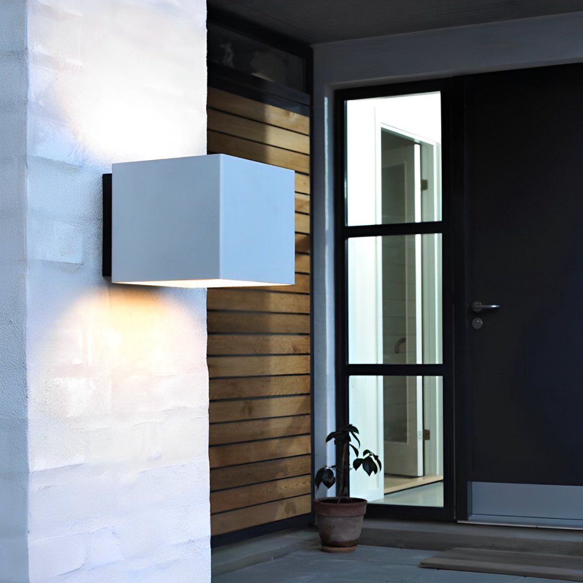 Waterproof Modern Up and Down Outdoor LED Wall Lights