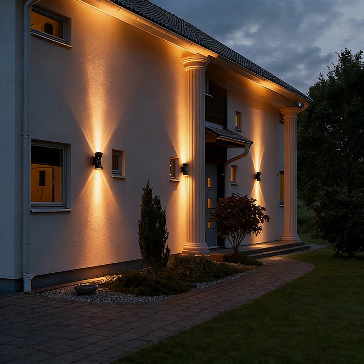 Waterproof Outdoor Adjustable Up and Down LED Exterior Wall Lights Spotlight